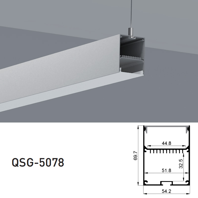 Suspended Ceiling Lighting LED Diffuser - 44.8mm Inner Width Suspended Ceiling Lighting LED Diffuser - 44.8mm Inner Width